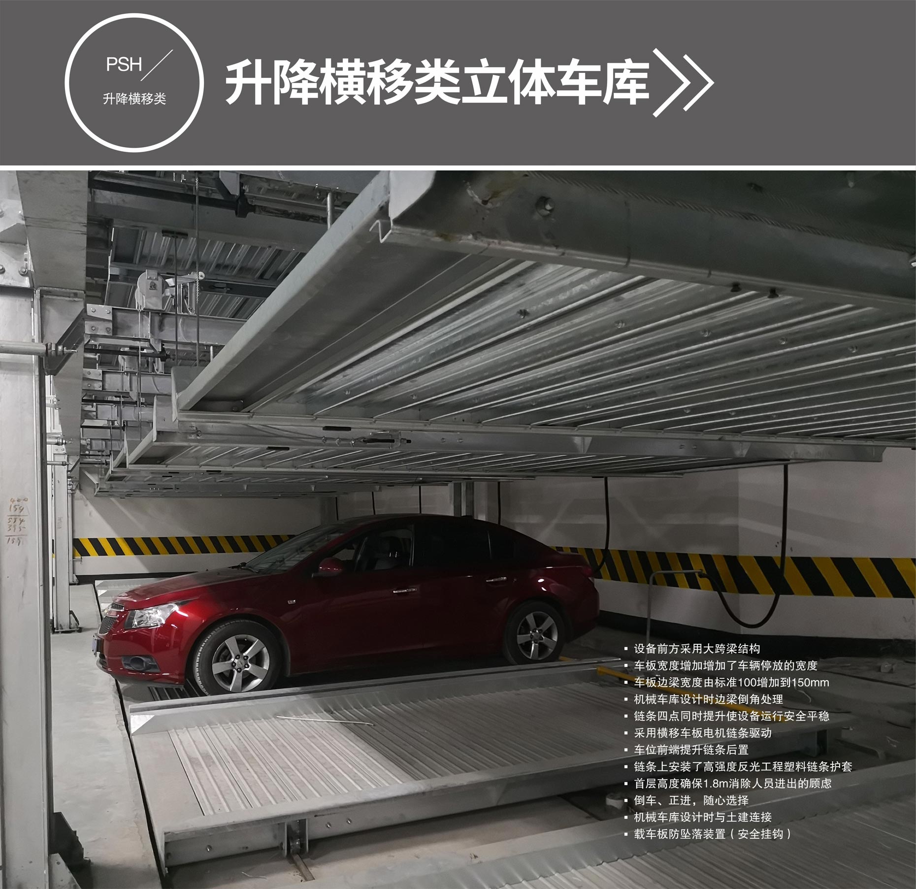 简易式立体车库午夜刺激视频设备过验收升降横移式立体车库